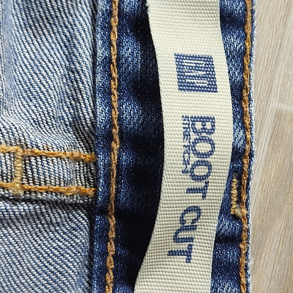 Vintage Gap Y2K Womens Premium Bootcut Jeans 14 Light Wash USA - Picture 5 of 16